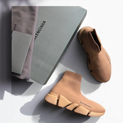 Balenciaga Speed 2.0 Sneakers Brown