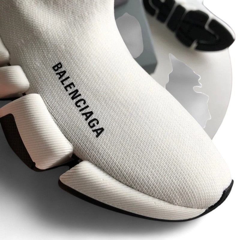 Balenciaga Speed 2.0 Sneaker Cream White