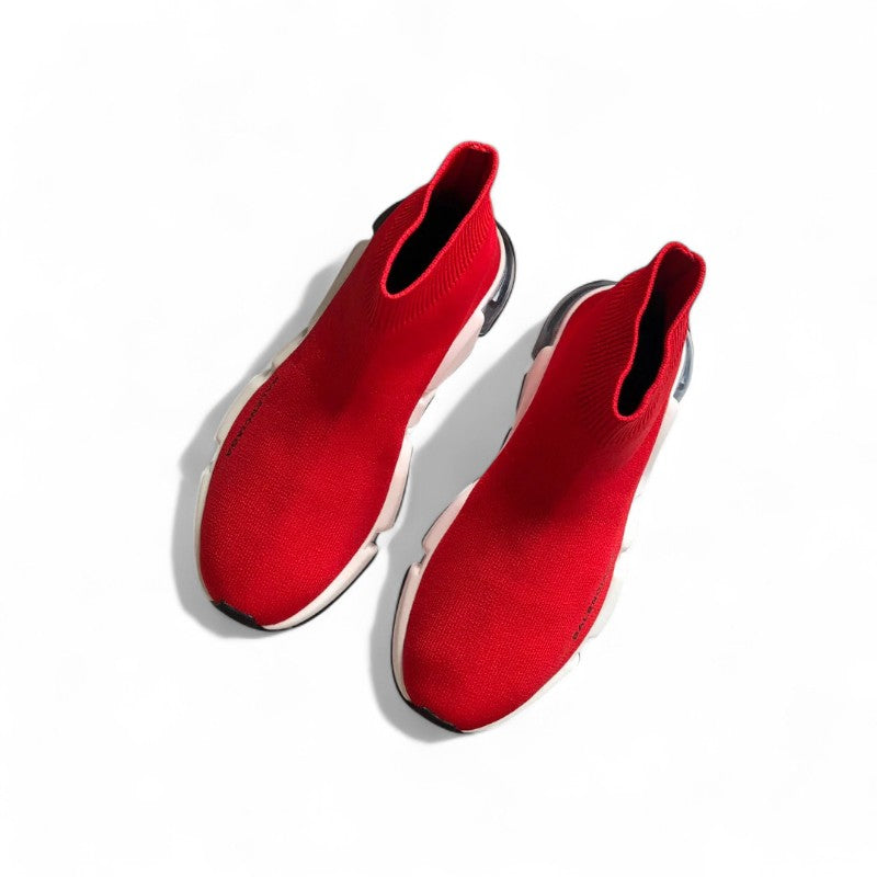 Balenciaga Speed Clearsole Sneaker Red