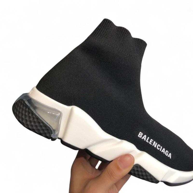 Balenciaga Speed Clearsole Sneaker Black/White