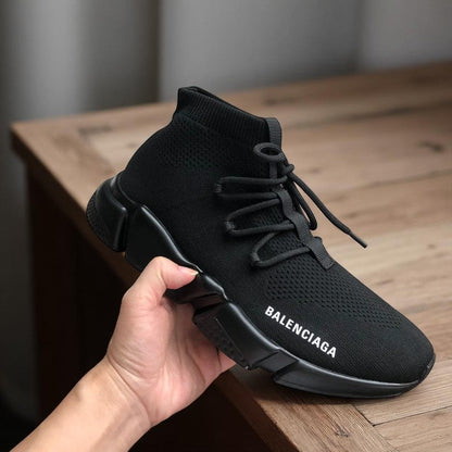 Balenciaga Speed Lace-Up Sneaker Black