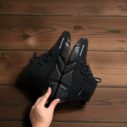 Balenciaga Speed Lace-Up Sneaker Black