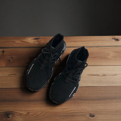 Balenciaga Speed Lace-Up Sneaker Black