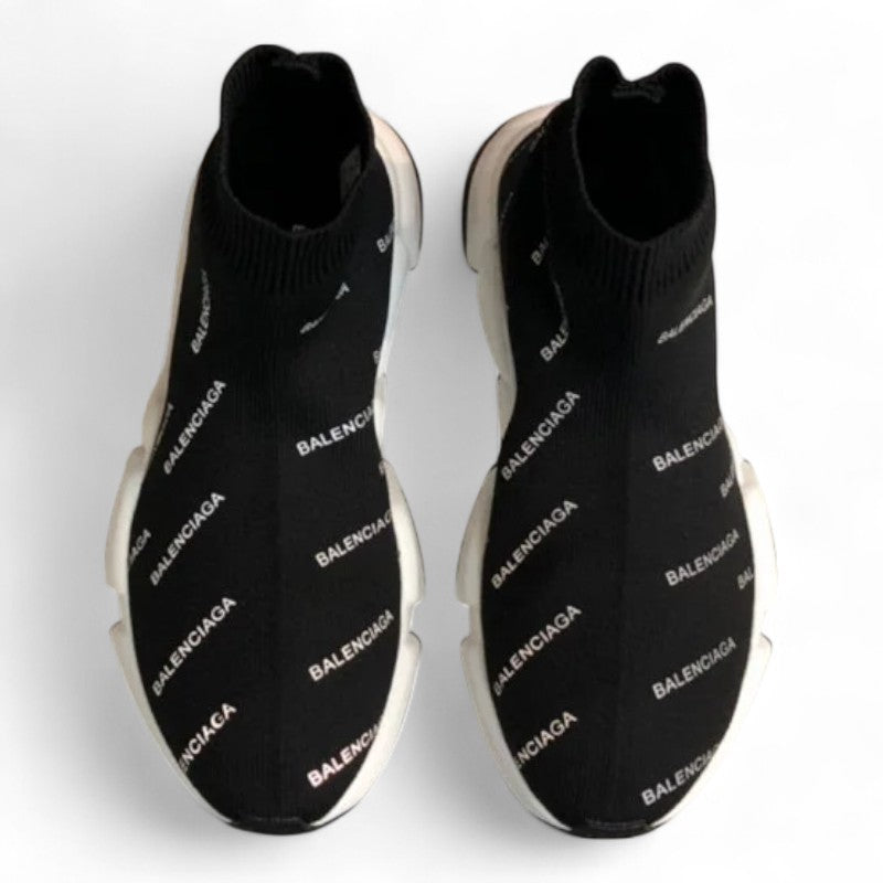 Balenciaga Speed Sneaker All Over Logo
