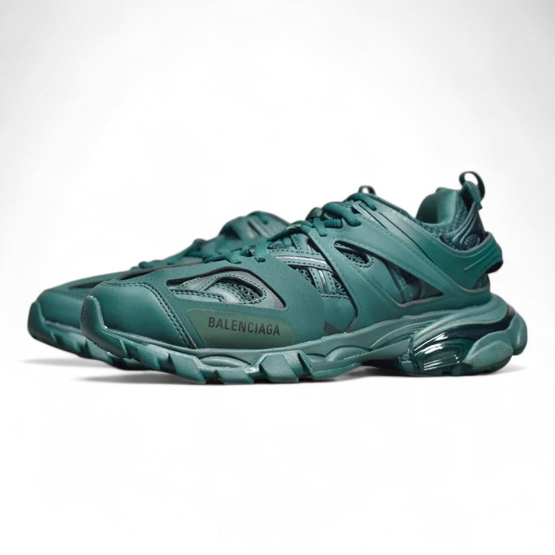 Balenciaga Track Sandals Dark Green