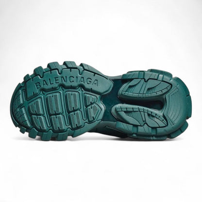 Balenciaga Track Sandals Dark Green