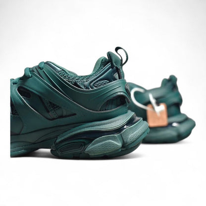 Balenciaga Track Sandals Dark Green