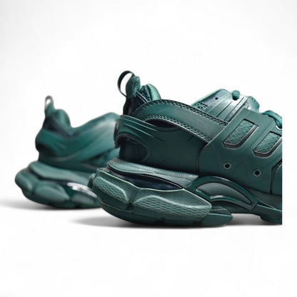 Balenciaga Track Sandals Dark Green