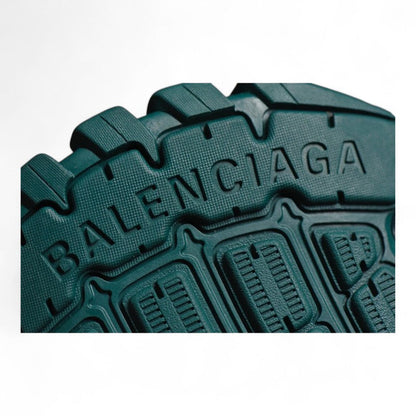 Balenciaga Track Sandals Dark Green