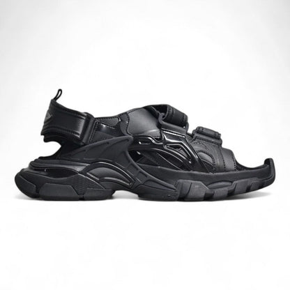 Balenciaga Track Sandals Black