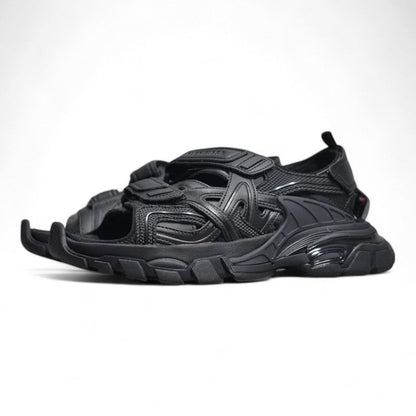 Balenciaga Track Sandals Black
