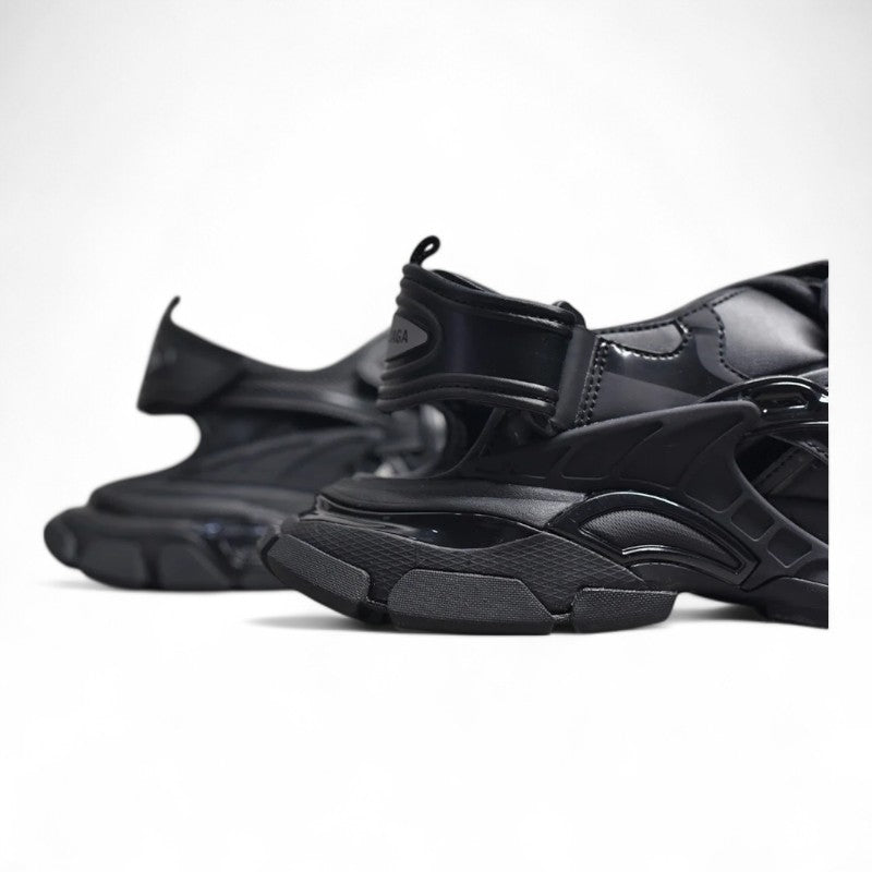 Balenciaga Track Sandals Black
