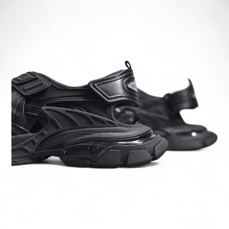 Balenciaga Track Sandals Black