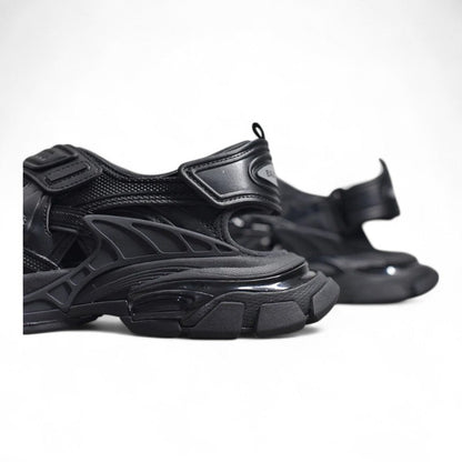 Balenciaga Track Sandals Black