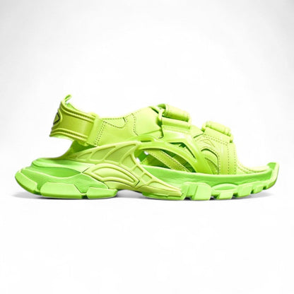 Balenciaga Track Sandals Green