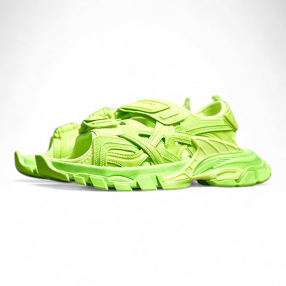 Balenciaga Track Sandals Green