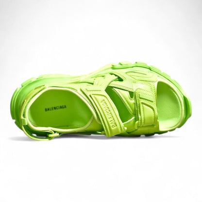 Balenciaga Track Sandals Green