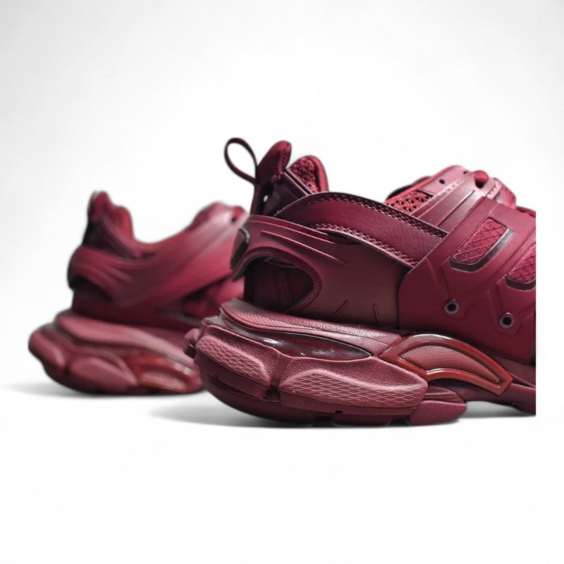 Balenciaga Track Sneakers Dark Red