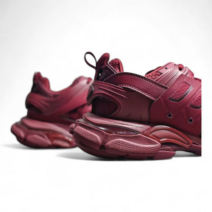 Balenciaga Track Sneakers Dark Red