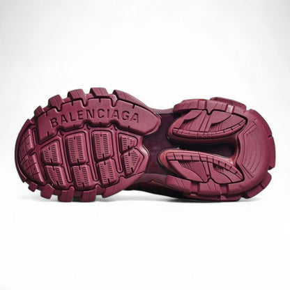 Balenciaga Track Sneakers Dark Red