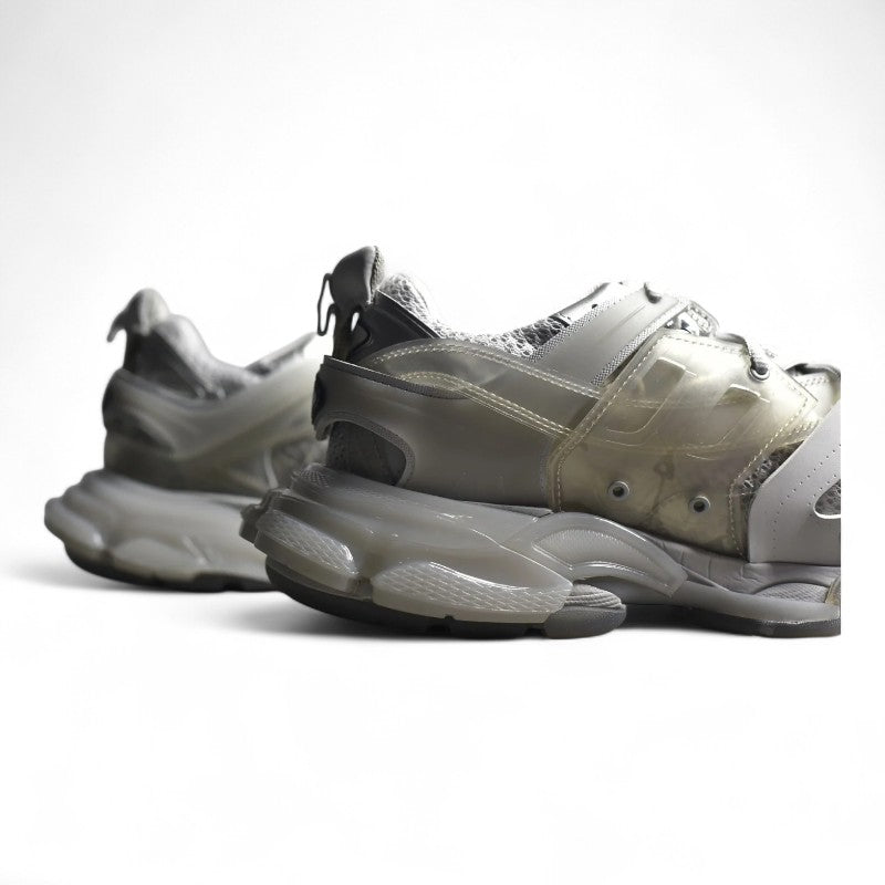 Balenciaga Track Clear Sole Sneaker Gray