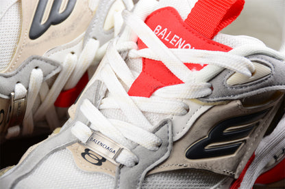 Balenciaga Cargo Beige Red Sneakers