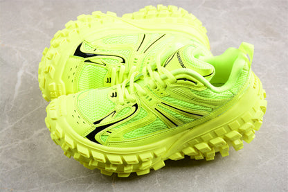 Balenciaga Defender Yellow Sneakers