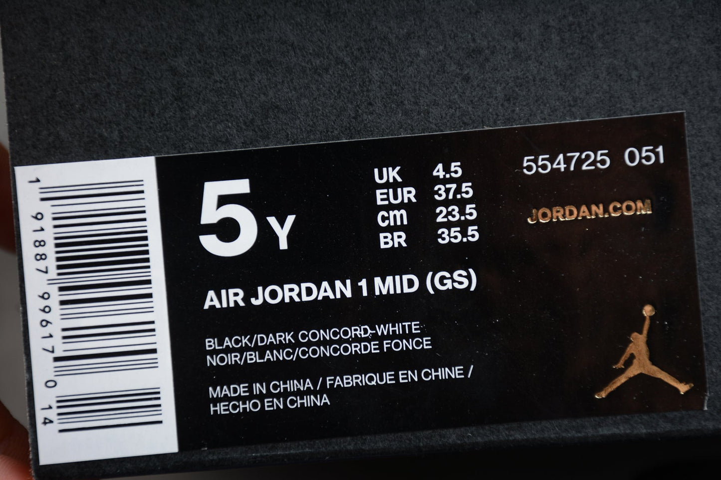Air Jordan 1 Mid "Dark Concord"