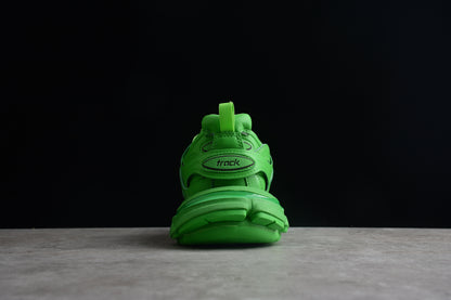 Men's Green Track Performance Sneakers