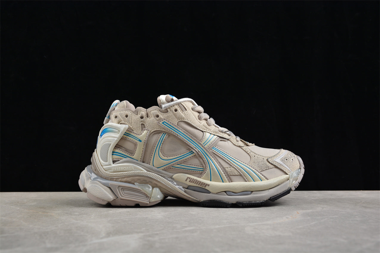 Balenciaga Runner Taupe Blue