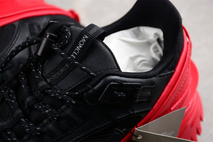 Moncler Trailgrip GTX Low Red Black Sneakers