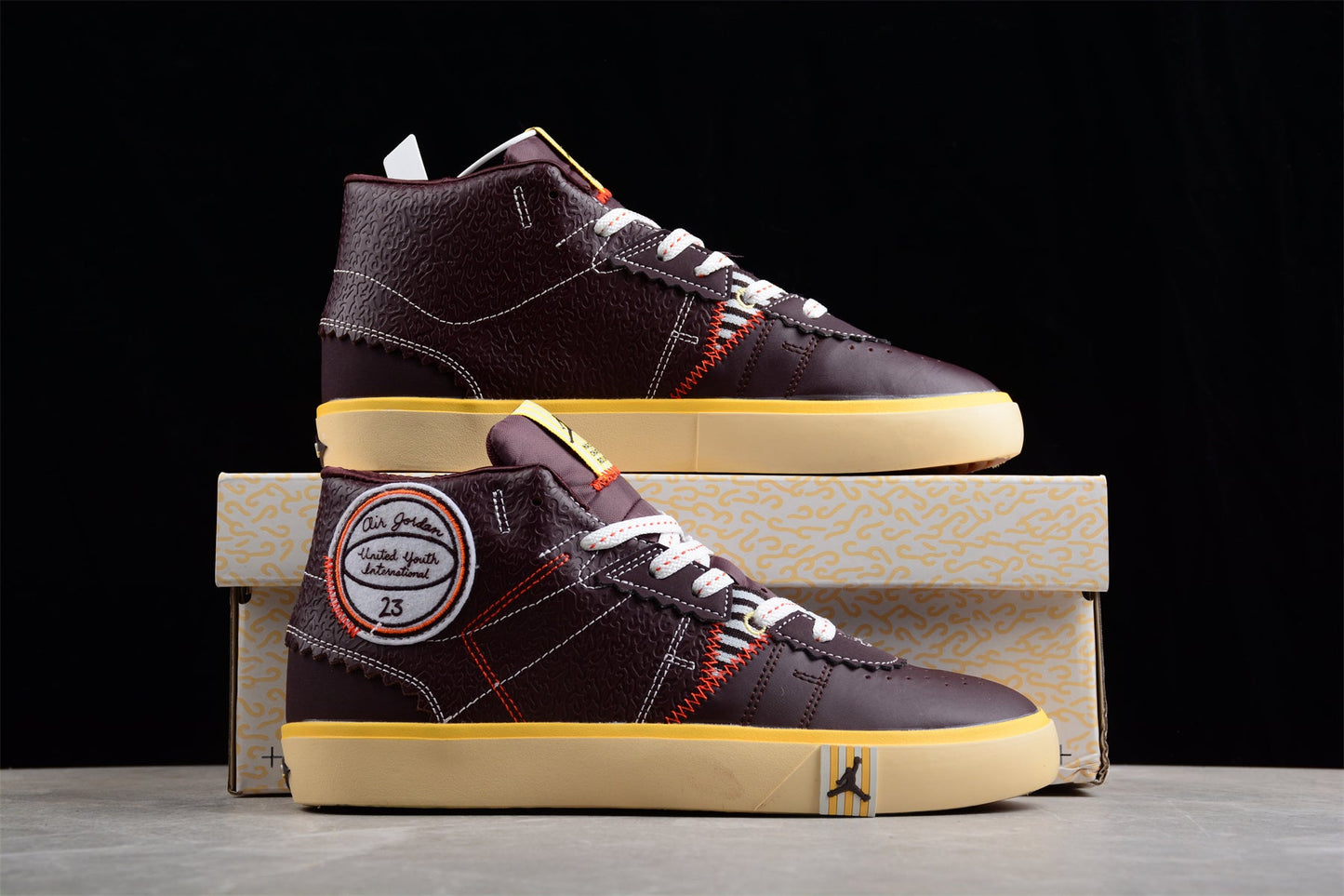 Nike Air Jordan Series Mid SP x Maison Chateau Rouge Brown