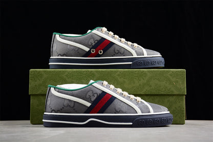 Gucci Off The Grid Tennis 1977 ECONYL Grey GG Sneakers