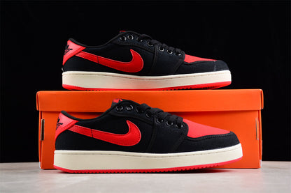 Air Jordan 1 KO Low Bred Sneakers