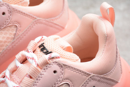 Balenciaga Women’s Triple S Light Pink Clear Sole Sneakers