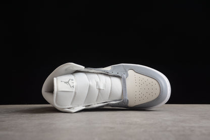 Air Jordan 1 Mid Stealth Grey Sneakers