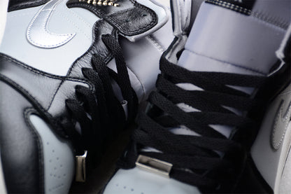 Nike Air Jordan 1 Mid SE Black Chrome Sneakers