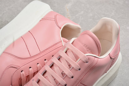 Alexander McQueen Oversized Pink Leather Sneakers