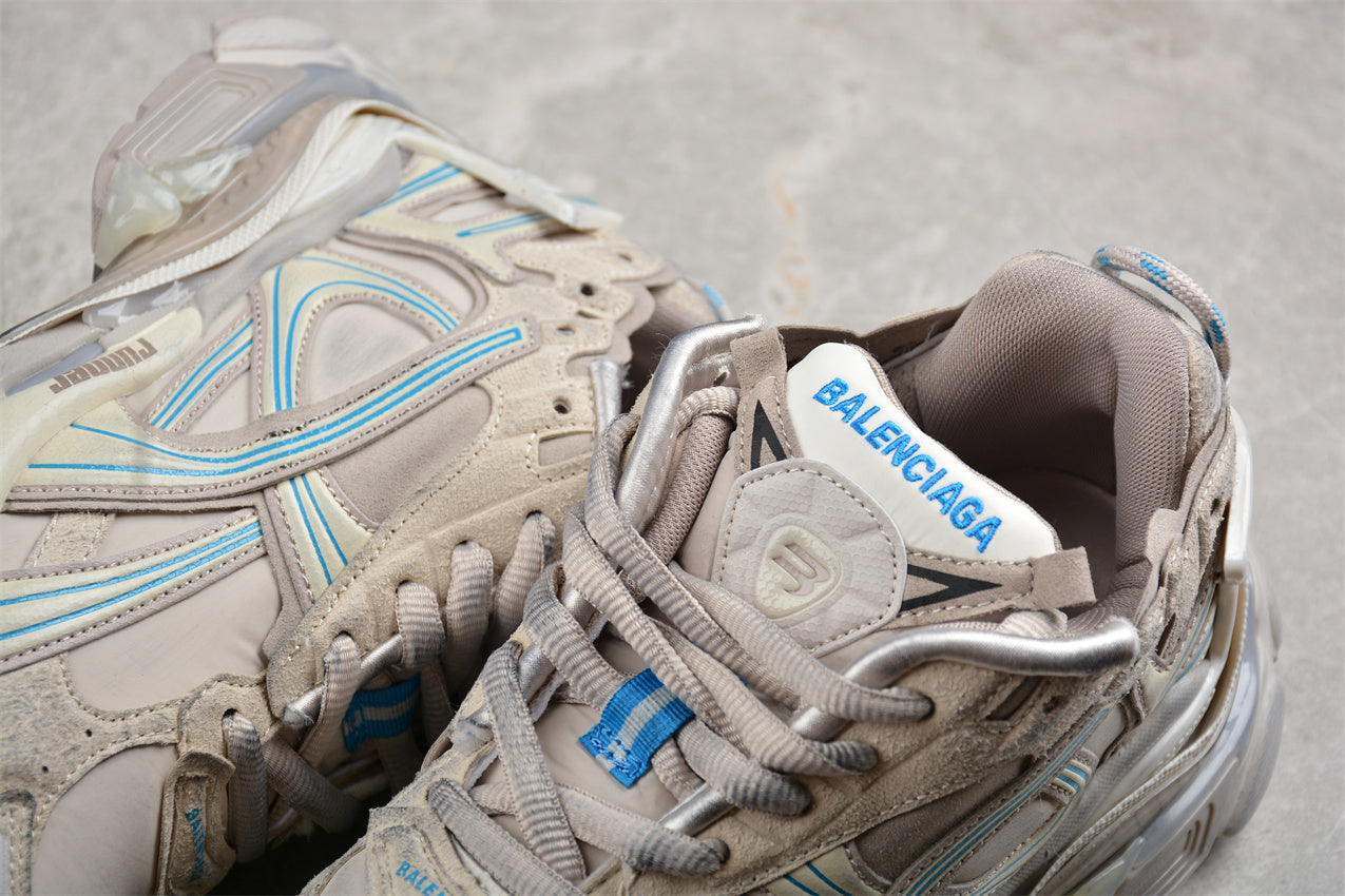 Balenciaga Runner Taupe Blue