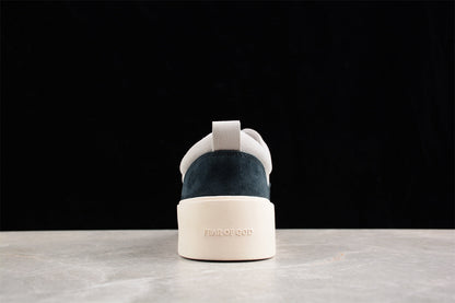 Fear of God 101 Low Vintage Black Bone Suede Sneakers