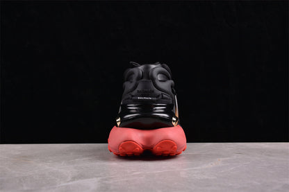 Balmain Unicorn Black Red Trainers