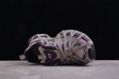Balenciaga 3XL Extreme Lace-Up Purple Sneakers