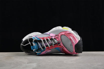 Balenciaga Stapler Grey Pink Sneakers