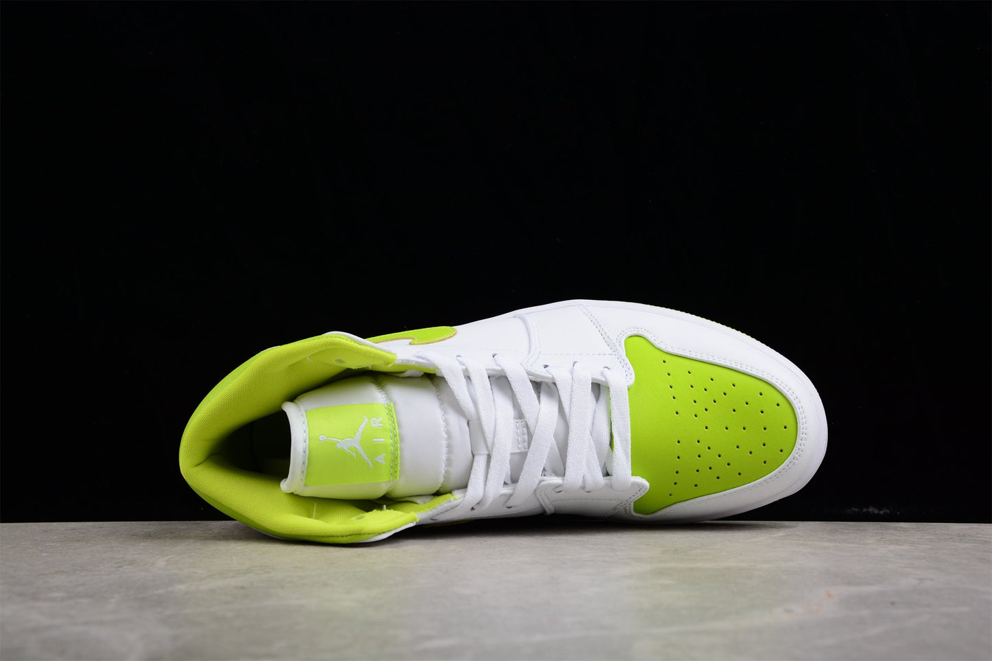 Air Jordan 1 Mid "White Lime"