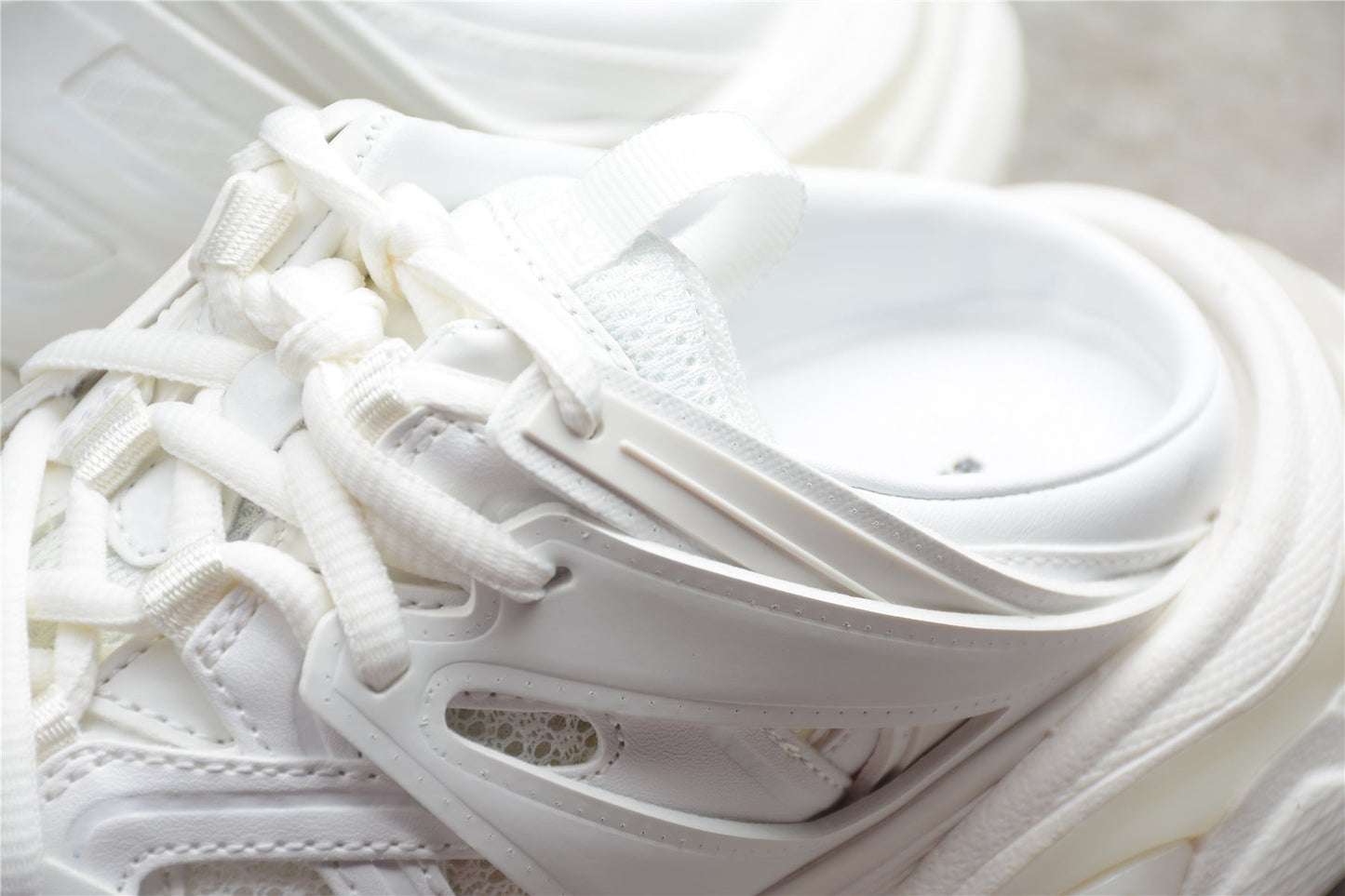 Balenciaga White Track Mule Sneakers