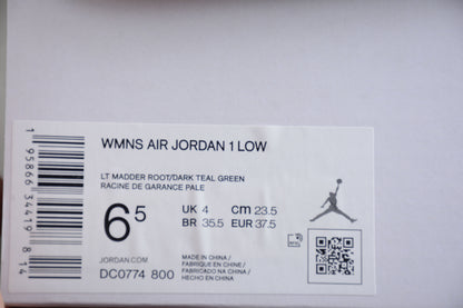 Air Jordan 1 Low Light Madder Root Sneakers