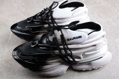 Balmain Unicorn White Gradient Trainers