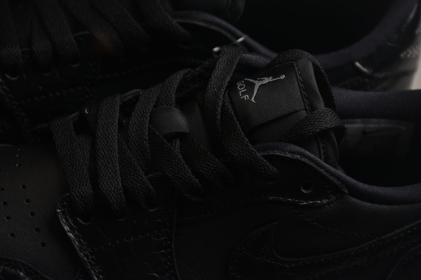 Air Jordan 1 Low Golf "Black Snake Pattern"