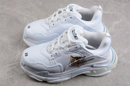 Balenciaga Triple S Tiger Year Edition White Sneakers