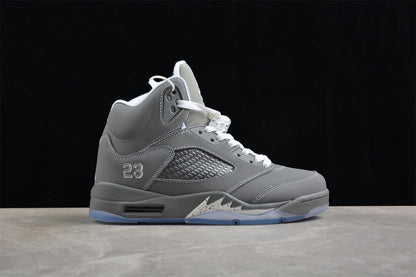 Nike Air Jordan 5 Retro Wolf Grey Sneakers